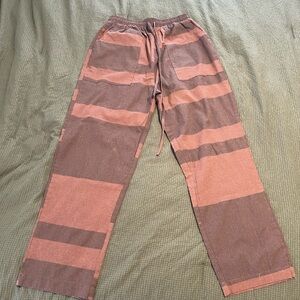 Striped Brown and Tan Women’s pants